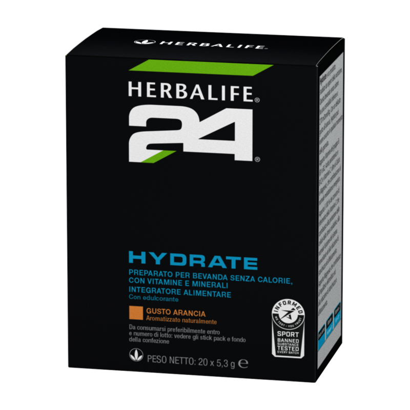 Hydrate gusto arancia 20 bustine