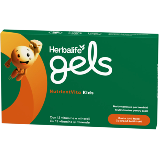 Herbalife Gels NutrientVita Kids Tutti frutti 30 gelatine masticabili