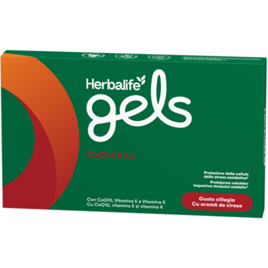 Herbalife Gels CoQ10Vita Ciliegia 30 gelatine masticabili